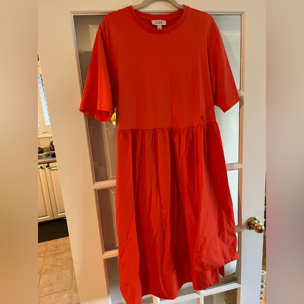 Red COS dress